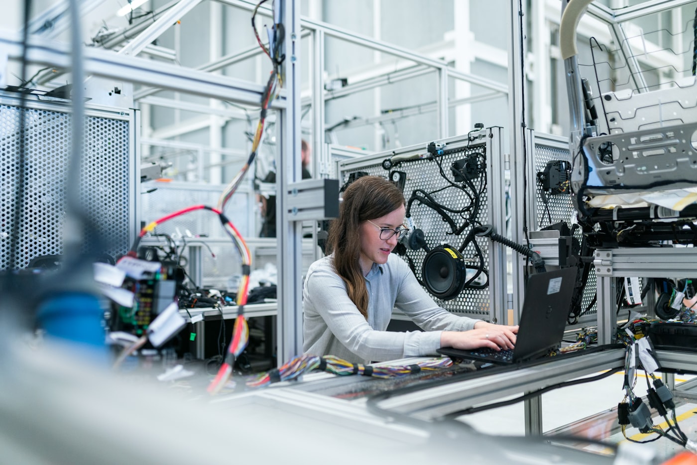 ForgeAxis engineer working across hardware and software